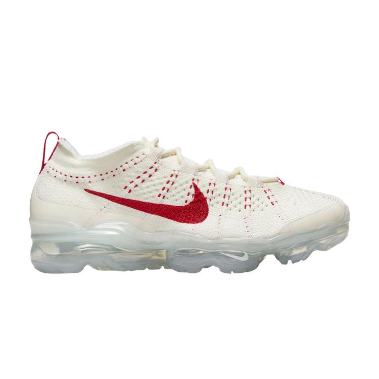 Wmns Air VaporMax 2023 Flyknit 'Sail Track Red'